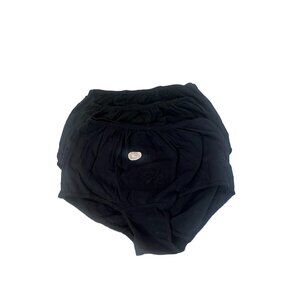 NWT Soprano High Rise Briefs Size 8 Plus Size For Women BlackColor Underwear 3Pc